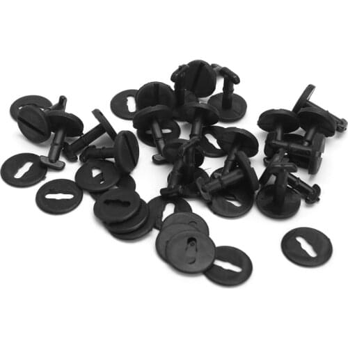 20x Floor Carpet Mat Clips Twist Lock with Washers For BMW E36 E46