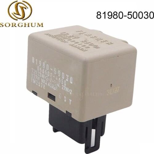 81980-50030 066500-4650 8-Pin Electronic Flasher Relay For Toyota/Lexus LED Bulb
