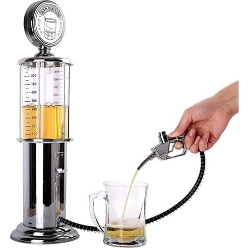 900ml Liquor Beer Alcohol Gun Pump Gas Station Bar Family Beer Beverage Drinking Vessels Gun Pump Water Juice Dispenser Machine