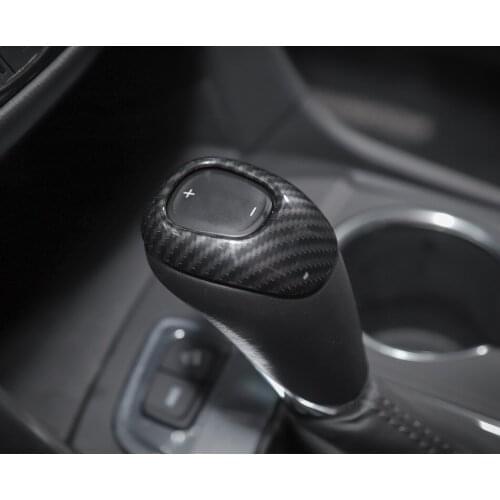 ABS Car Gear Shift Knob Head Cover Trim Interior Mouldings Frame Fit For Chevrolet Equinox 2017 2018 Accessories CarStyling