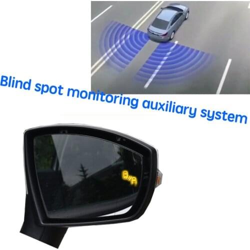 Car BSD BSM BSA Blind Area Spot Warning Drive Mirror Rear Radar Detection System For Ford EcoSport MK2 2012~2020