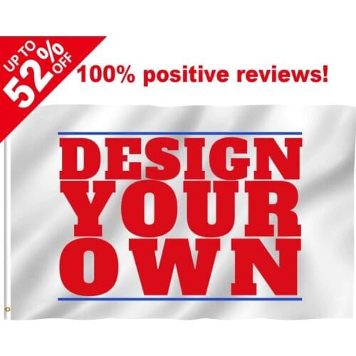 Custom Flag 90X150cm Banner 3x5FT Flying Polyester Advertising Sports Decoration Club Party Gift Printing, Free Shipping