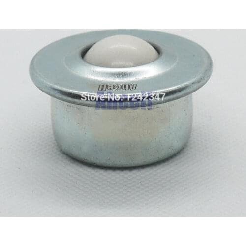 CY-22H Plastic ball type steel Shell Ball transfer unit 30kg load capacity conveyor transfer roller POM ABS ball wheel castor