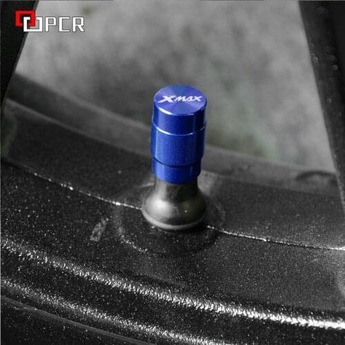 XMAX Motorcycle Tyre Valve CNC Aluminum Tire Air Port Stem Cover Cap Accessories for Yamaha XMAX 125 250 300 400 All Year