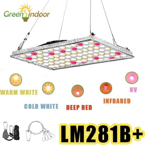 LM281b+ Grow Light Lamp Plant Growth Led 1000W Greenhouse Lights With Reflector Infrared UV Lamp For Indoor Flower Seedling