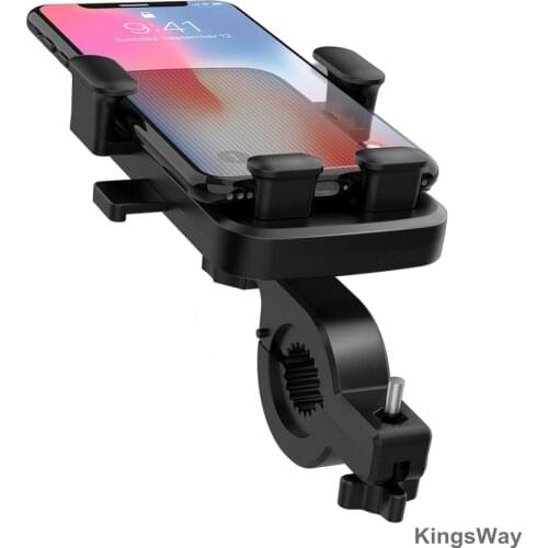 Newest Bike Phone Holder Universal MTB Bike Bicycle Cell Phone GPS Mount Holder Suit Motorcycle Phone Mount Rack for Smart Phone