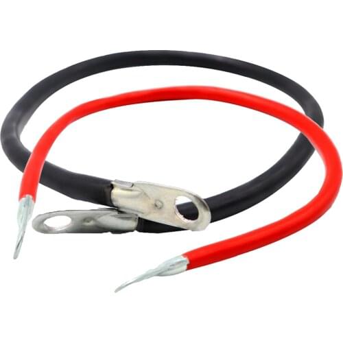 Pair 5 Gauge AWG Power Inverter Battery Cable Wire for RV Car Solar Marine