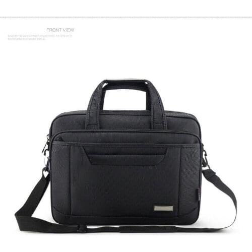 Laptop Shoulder Bag Briefcase Messenger Mens Business Bags New High-Capacity Waterproof Formal Multi Bay