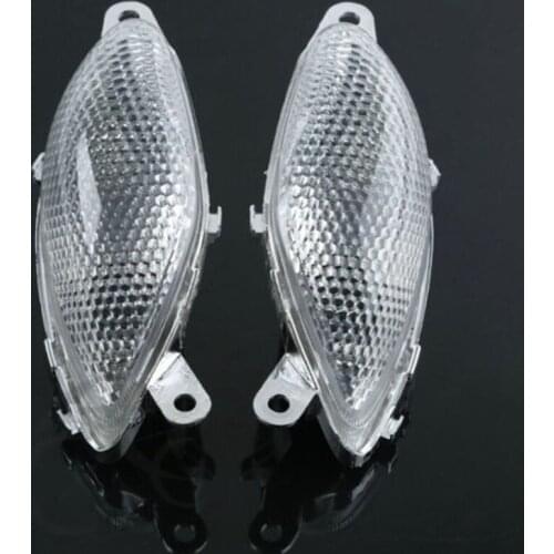 Motorcycle Clear/Orange Front Turn Signal Indicatior Lens For Suzuki Hayabusa GSX1300R 1999-2007 06 05 04 03 02 01 00