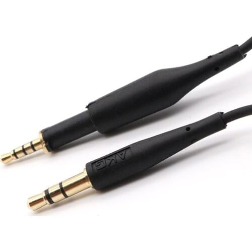 1.2m / 3.9Ft 2.5mm Male to 3.5mm Male Stereo Audio Cable AUX Cable for AKG K450 Q460 K480 K451 Headphone
