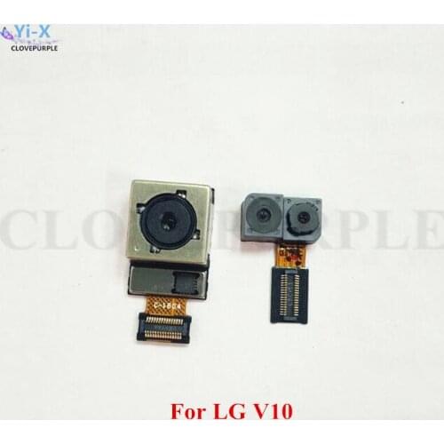 1PCS Big Main Rear Back Camera + Front Small Camera Flex Cable Module Replacement Part for LG V10