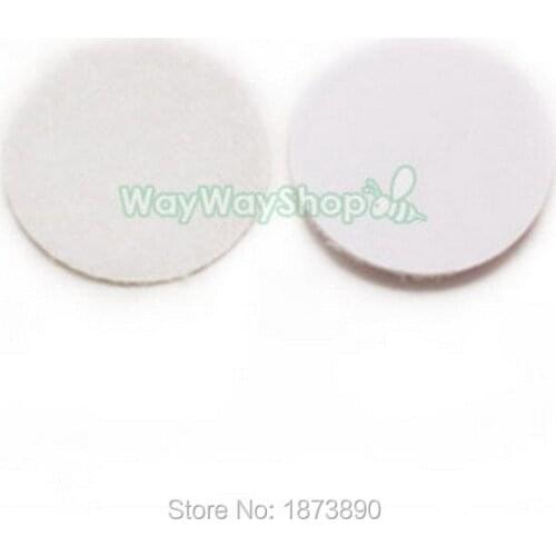 1000 pcs 5/8'' 15mm Velcoin Coin Dot Self adhesive Hook Loop White
