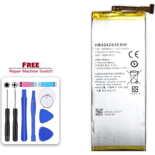 HB4242B4EBW Battery for Huawei honor 4X honor 6 honor che2-l11 H60-L01 H60-L02 H60-L11 H60-L04 Battery 3000mAh