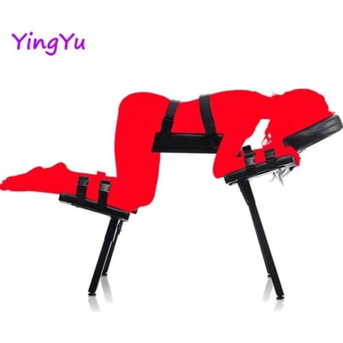 Bdsm Sex Position Training Chair Bondage Slave Punishment Sex Tools Adult Erotic Games Restraints Handcuffs Ankle Cuffs Sex Toys