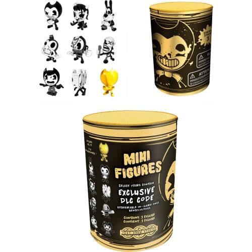 Bendy Ink Machine Anime Figure Blind Bag Box Model Kids Toys Kawaii Action Figure Keychain Bag Pendant Boy Girl Gift