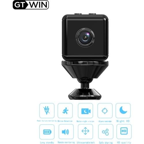 1080P HD Wireless Network Camera Mini Camcorders Surveillance Infrared Night Version Voice Intercom Anti-theft Reminder Camera