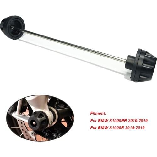 For BMW S1000RR 2010-2019 S1000R 2014-2019 2017 2018 Motorcycle Front Axle Fork Crash Sliders Wheel Protector Falling Protection