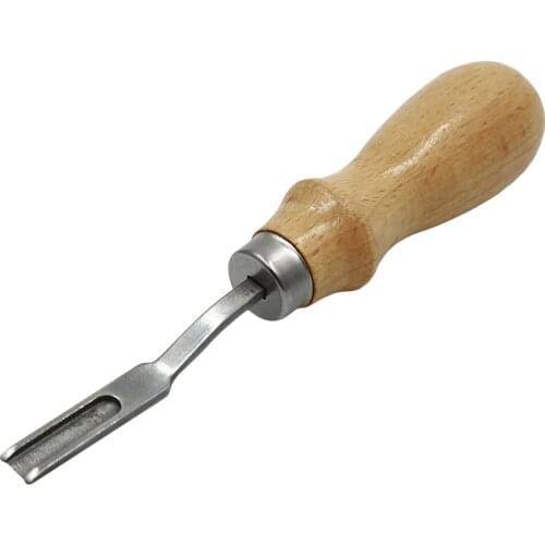 High Quality DIY Handmade French Style Leathercraft Leather Edge Beveler Leather Cutting Skiving Trimming Leather Craft Tool