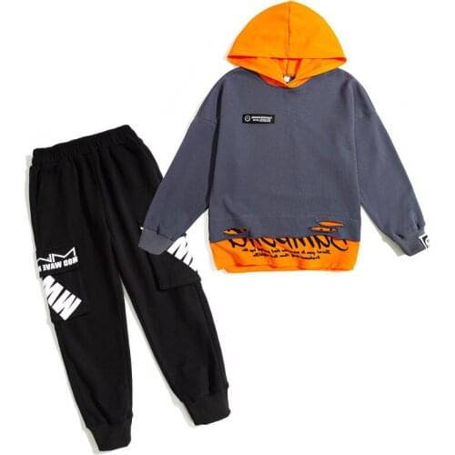 Kids boys spring / autumn spell color suit jacket + trousers 2pcs sets of new big virgin suit 4-12 years old