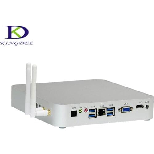 New arrival 5th Gen. i3 5005U CPU Fan Mini PC i3 Broadwell Nettop HTPC Blu-ray Micro PC Small Size Mini Computers