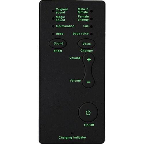 New Mobile Phone Voice Changer Portable Sound Card Anchor Live Karaoke Game Voice Changer Shout Mike Tool Microphone Voice Alter