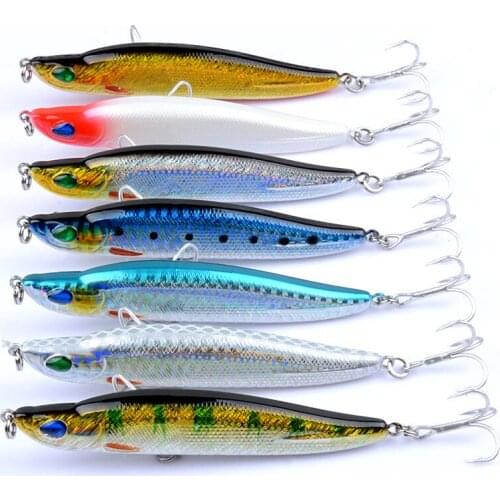 East Rain Sinking Bait 9.5cm 17g Freshwater Saltwater Fishing Lure pencil crappie minnow Artificial Hard Bait Free Shipping