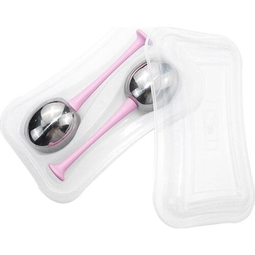 Facial Ice Globes Stainless Steel Cooling Cryo Facial Spa Globes For Anti Aging Face Eye Massager Skin Care Tool For Beauty Care