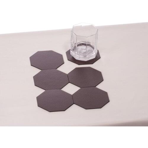Octagon Coasters, Set of 4, 6, 8 or 10 coasters, Dining table decor, Drink and Barware, drink coasters, cup mats, mug coasters