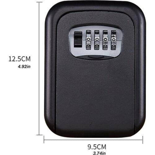 Alloy Code Lock Key Box Keysafe Password Security Code Lock Travel Security Padlock Key Storage Password Boxes