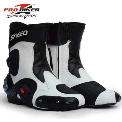 2021 Motorcycle Boots Men Bota Motocross Botas Moto Motorboats Shoes Motorbike Racing Career Bicycle Speed Boots