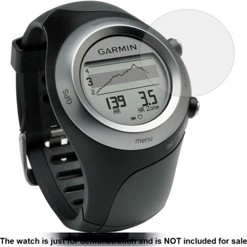 3x Anti-Scratch Clear LCD Screen Protector Guard Cover Film Skin for Garmin ForeRunner 405 FR405 Sporting Watch Accessories