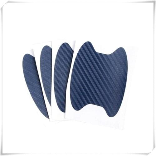 4Pcs/Set Car Door Sticker Carbon Fiber Scratches Resistant for Honda Jade FCV Crider NSX-GT N-One GEAR FCEV Sports Ridgeline