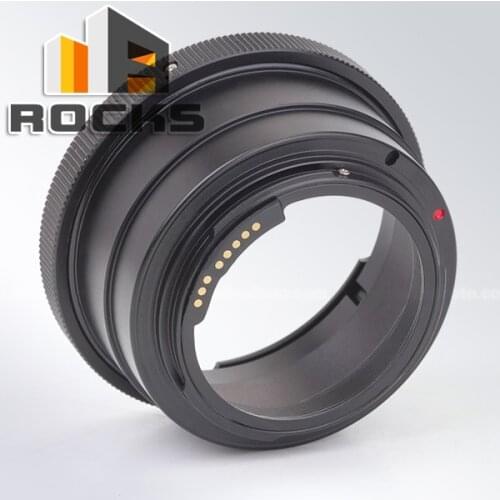 Pixco GE-1 AF Confirm Lens Adapter Suit For Pentacon 6 Kiev 60 Lens to Canon EOS 7DII 5DIII100D 650D Better than EMF