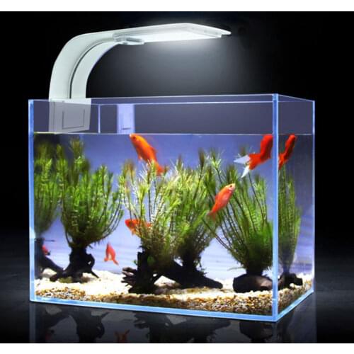 Aquarium Light Lighting plants Grow Clip-on LED Aquarium Light Lamp For Coral Reef Fish With EU Plug Fish Tank Ornament Lighting
