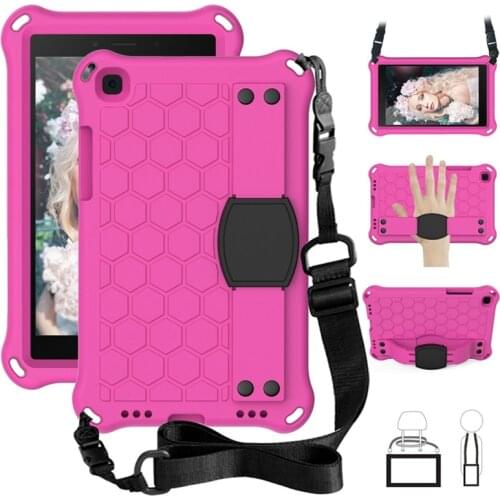 Tablet Case Funda for Samsung Galaxy Tab A 8.0 2019 T290 T510 10.1 S6 Lite S5e 10.5 Stand Cover EVA Coque Safety Shockproof Case