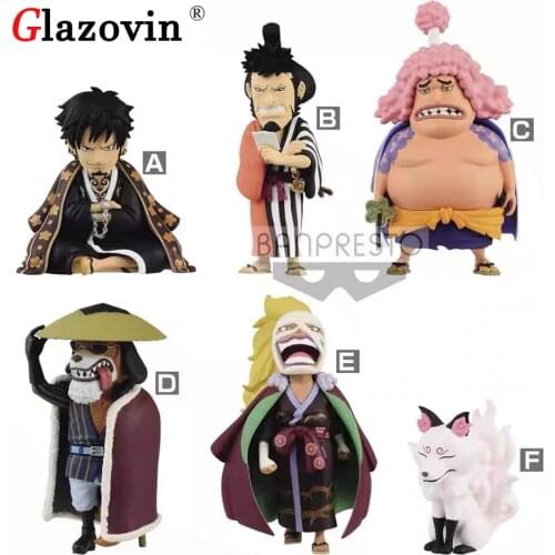 Glazovin Original BP 6/Pcs A Set One Piece WCF Wanno Country Vol.8 PVC Action Collectable Figure Model Figurals