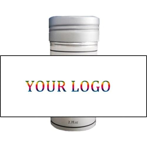 Custom made hair wax stick lable closer wig glue lable lace front wig glue lable salon Custom glue logo remover lable