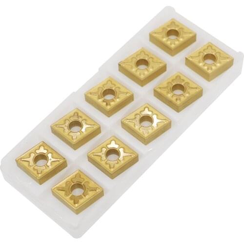 Carbide Turning Inserts CNMG 431 Lathe Tool Inserts CNMG120404-TM T9125 CVD Chemical Coating, Processing Higher Hardness Steel