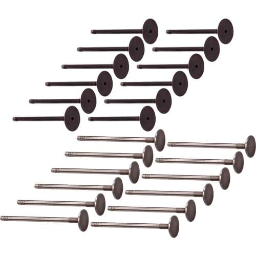 24V Engine Intake Exhaust Valves Kit For Chrysler Dodge 3.2 3.5L 4.0L V1713