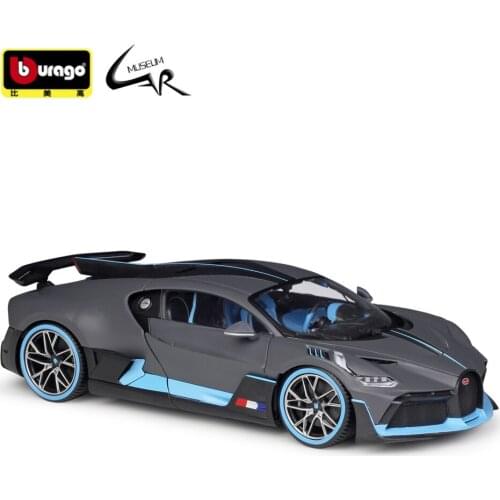 Bburago 1:18 Model Car Simulation Alloy Racing Metal Toy Car Children Toy Gift Collection Bugatti Divo
