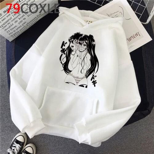 Junji Ito Tomie Shintaro Kago Manga hoodies men hip hop anime harajuku grunge male hoddies Ulzzang graphic