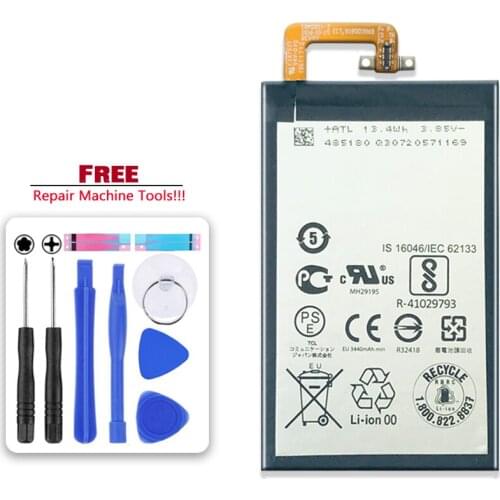 Original Kikiss BAT-63108-003 3440mAh Battery for BlackBerry KEYone KE Yone Bateria Batteries