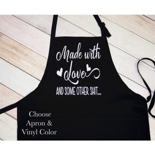 Custom Romantic Apron For Lovers,Personalized Strange Apron Gift,Warm Wedding,Engagement,Birthday,Christmas,Good Partner Apron