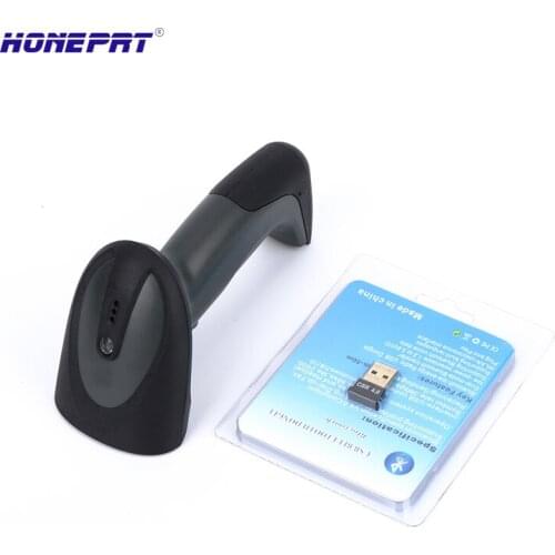 Handheld Wirelress 1D Laser QR CODE Barcode scanner Reader USB+Bluetooth for Android and IOS system HS-893