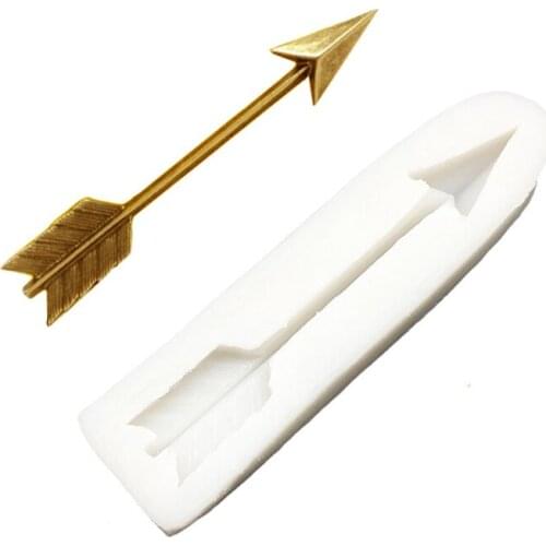Arrow Silicone Sugarcraft Mold Fondant Cake Decorating Tools Candy Clay Cupcake Chocolate Baking Mold