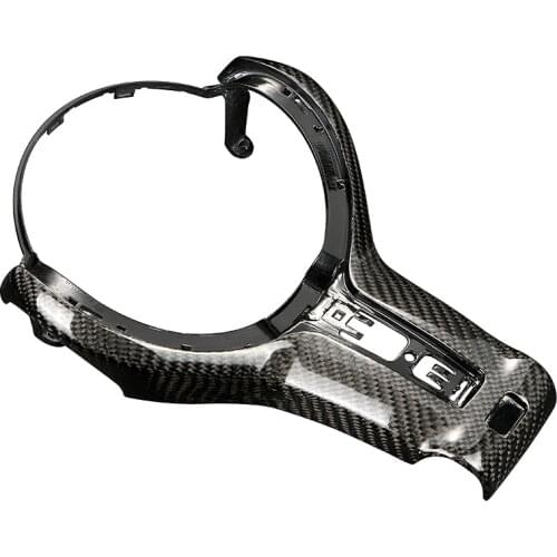 1pc Carbon Fiber Car Steering Wheel M-sport Trim Cover for BMW F10 F06 F12 F13 F15 F16 F20 F22 F30 F31 F32 F33 F36 Car Decor