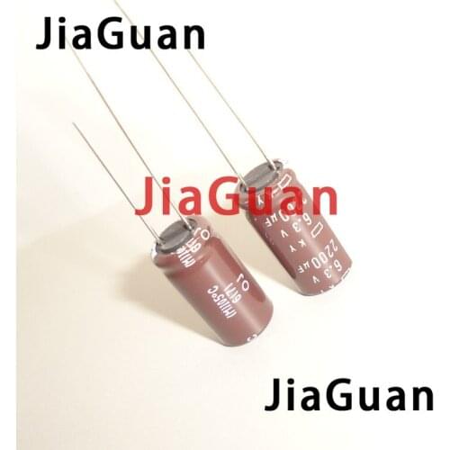 20pcs NEW CHEMI-CON 2200uf/6.3v NIPPON KY 6.3V2200UF 10x20MM electrolytic Capacitor 2200UF 6.3V NCC ky 6.3v 2200uf
