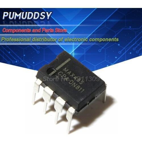 200PCS MAX485CPA DIP-8 MAX485 Slew-Rate-Limited RS-485/RS-422 Transceivers IC