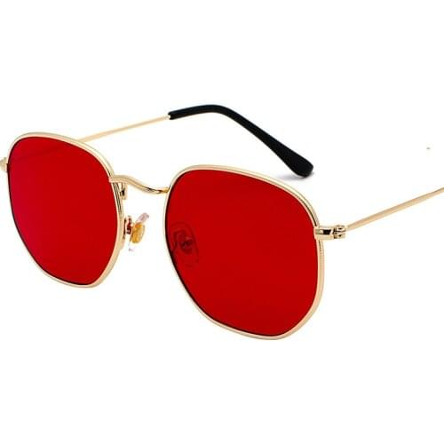 2021 Vintage Sunglasses Women Men Classic Metal Sun Glasses Luxury Summer Eyewear