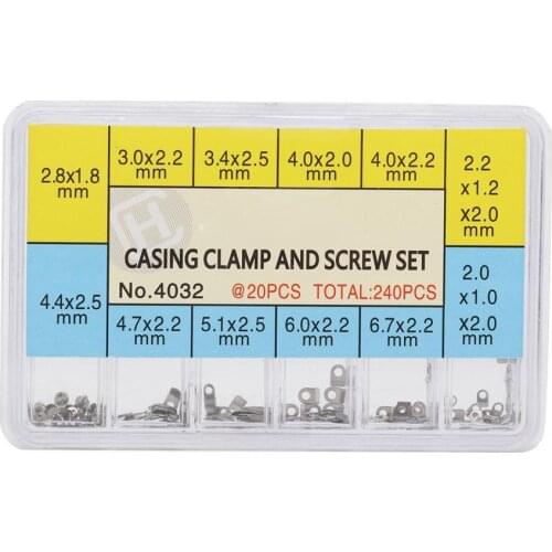 Pro Watch Casing Clamp Movement Repair Adapter Watch Parts Securing Screw Washer for ETA2824 2834 2826 2836 Watch Accessory